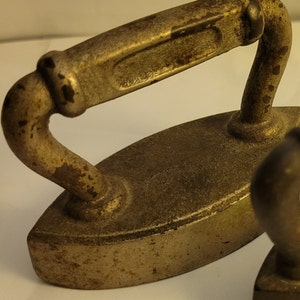 Miniature IRON 3 &quot;Eisen - Antiquitäten | Gusseisen | Originalzustand