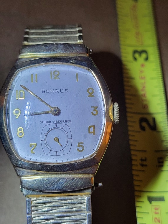 Benrus Vintage Mens Wristwatch 1920's Automatic Se