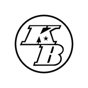 KB- emblema memorial de Kobe Bryant svg