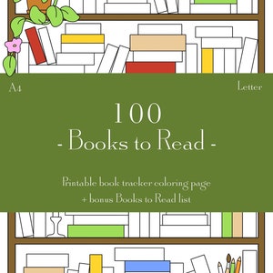 100 Books to Read Printable Book - Il 300x300.5300776720 B6o6 