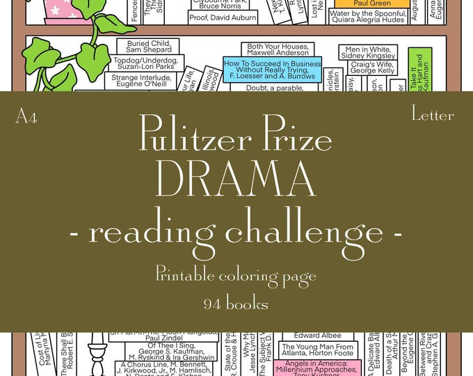 Digital Download • Pulitzer Prize for DRAMA Reading Challenge 1918-2025 ...