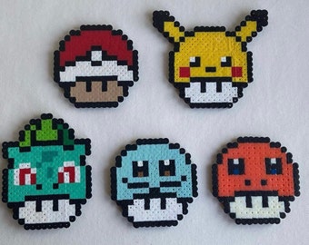 Cartoon Character Refrigerator Magnet Perler Beads Set