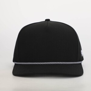 Black Performance Rope Hat [BLANK] - Etsy