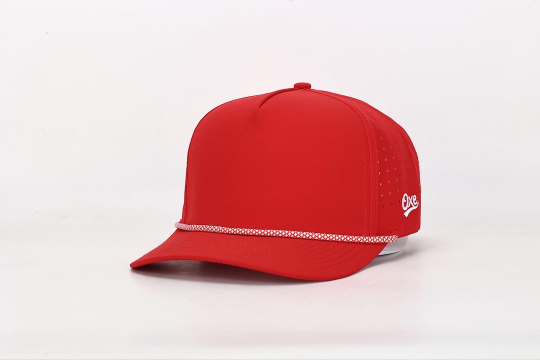 RED Performance Rope Hat [BLANK] - Etsy