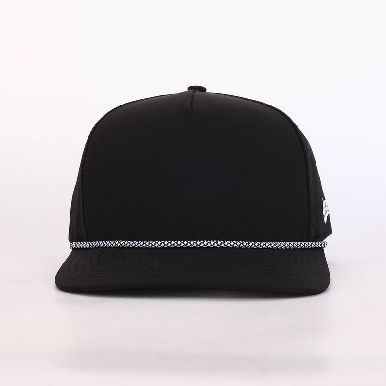 Black Performance Rope Hat [BLANK] - Etsy