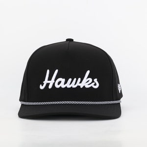 HAWKS Custom Performance Rope Hat - Black - Etsy