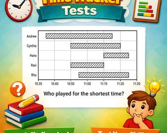 Time Interpretation Worksheets PDF Printable Tests for Students Practice