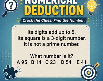Numerical Deduction Test Pack PDF, Critical Thinking and Logic Worksheets