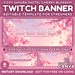 Animated DARK Stream overlays package for Twitch, Youtube, OBS, Streamlabs in topographic dark style