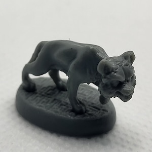 Custom Painted Cat Familiar or Animal Companion for DnD Pathfinder TTRPG