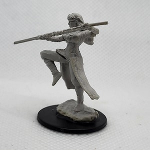 Custom Painted Monk/fighter for DnD Pathfinder TTRPG