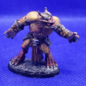 Shimmying Blood Demon Miniature for DnD, Pathfinder, TTRPG