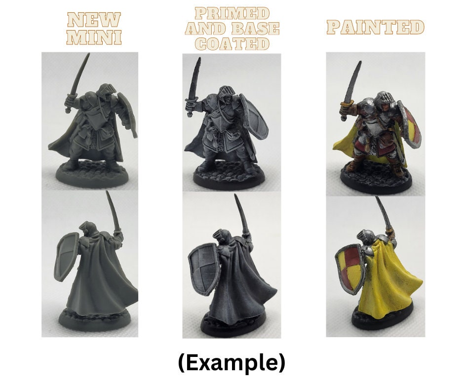 Custom Painted Rogue/ranger/fighter for Dnd Pathfinder TTRPG - Etsy