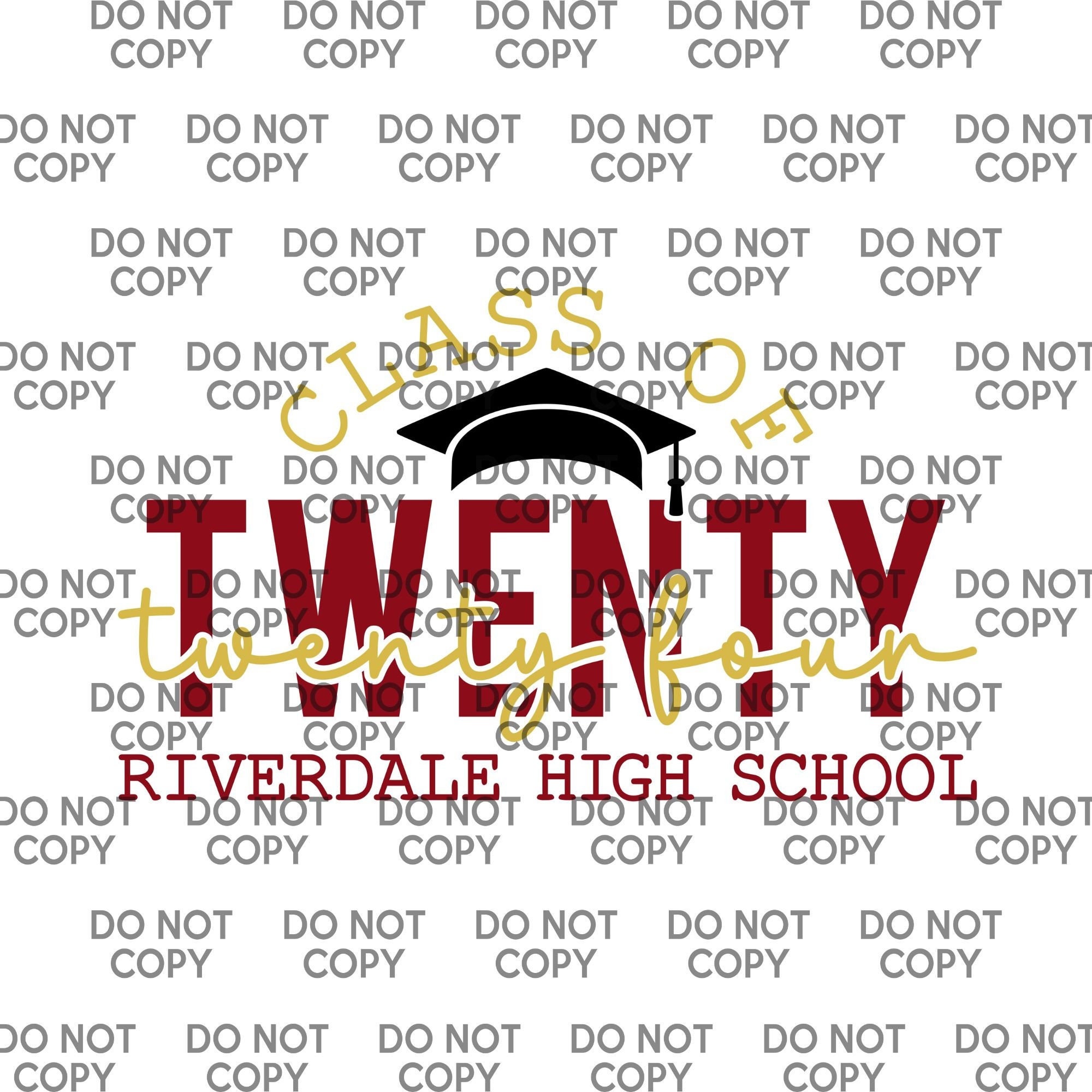 Riverdale C/O 2024... SVG PNG Eps Dxf Digital Download Etsy
