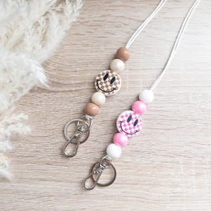 Teacher Lanyards | Lanyards | Teacher Gifts | Silicone Beads | Teacher Must Have | Lanyard Badge Holder | Lanyard Keychains | Gifts For Her