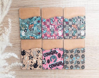 Card Wallets | Phone Card Wallets | Western Card Wallets | Card Holders | Debt Card Wallet Holder | Stick On Card Wallet