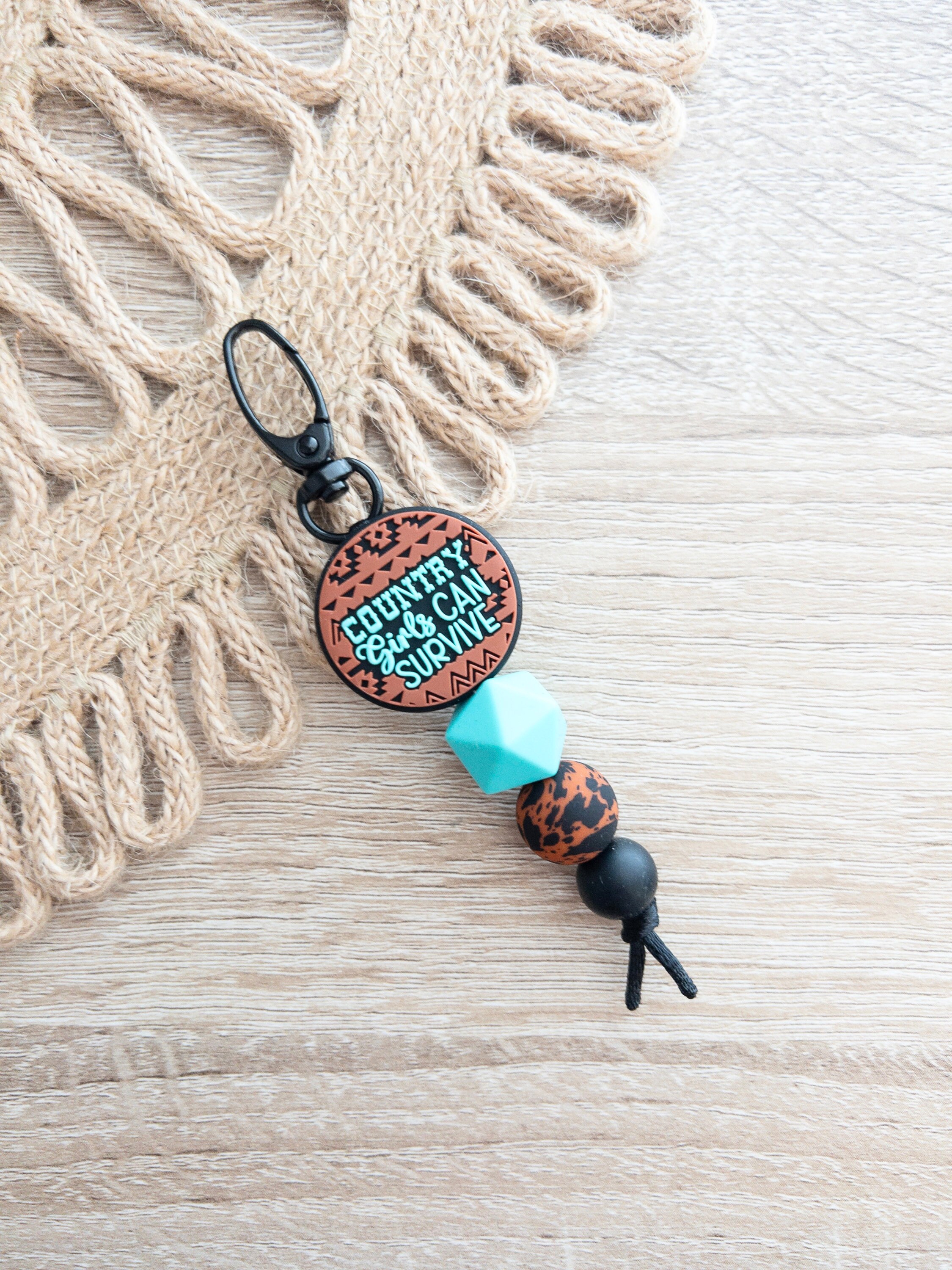 Cowgirl Keychains | Western Keychains | Aztec Keychains | Gifts for Her ...