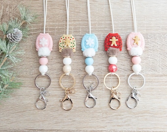 Holiday Lanyards | Teacher Lanyards | Lanyards | Teacher Accessories | Silicone Lanyards | Gifts For Her | Badge Holder | ID Badge Holder