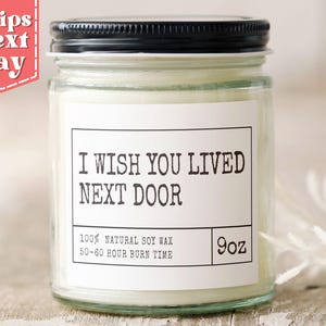 Moving Out Candle Gift - State to State - Moving Away Gift - Bestfriend Gift deas - Soy Wax Scented Candle C-480