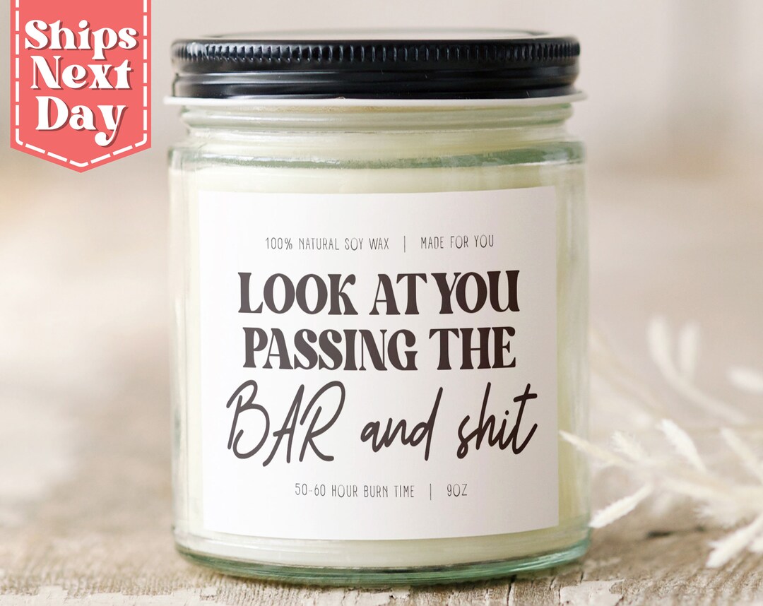 Passing the BAR and Shit Lawyer Funny Gift From Mom Bar Exam Gift, New