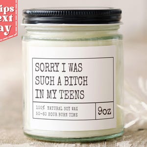 Funny Father&#39;s Day Gift for The Best Dad - Gift to Dad From Daughter - Funny Candle Gift - Soy Wax Scented Candle C-437