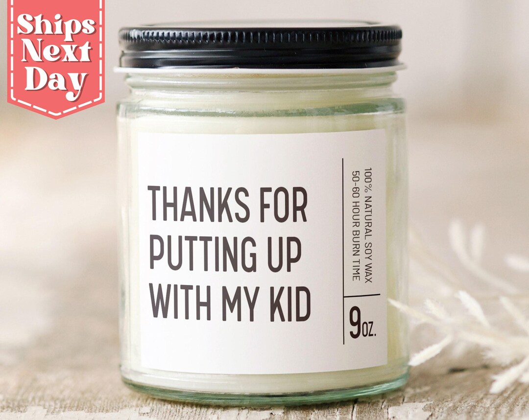 Thanks for Putting up With My Kid Teacher Appreciation Gift for ...