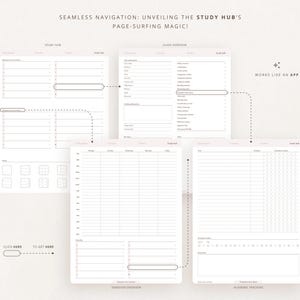 Pode incluir: Um planejador de estudos imprim&iacute;vel com um design minimalista. O planejador inclui se&ccedil;&otilde;es para a vis&atilde;o geral da aula, a vis&atilde;o geral do semestre e os rastreadores acad&ecirc;micos. O planejador &eacute; projetado para ajudar os alunos a se manterem organizados e no caminho certo com seus estudos.