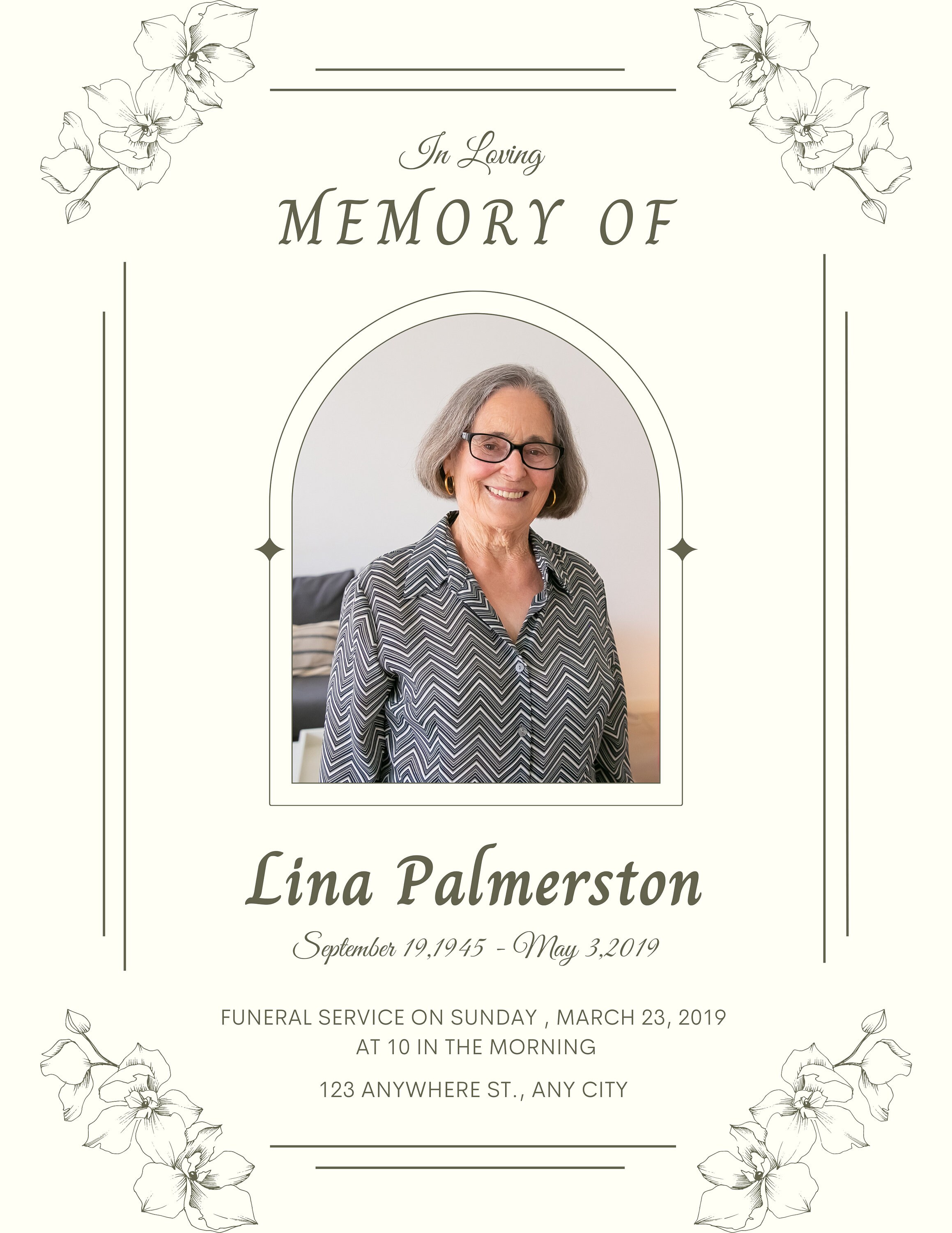 Beautiful Funeral Program Death of Loved One, Loved One, Wake, Love