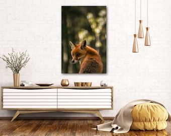 Fuchs Im Wald / Fuchs Canvas / Wildlife in Druck