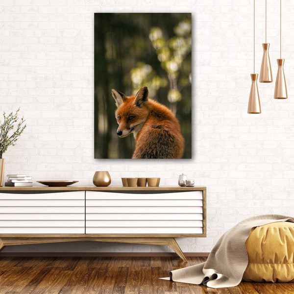 Fuchs Im Wald / Fuchs Canvas / Wildlife in Druck