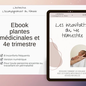 Ebook plantes médicinales et 4e trimestre de la grossesse