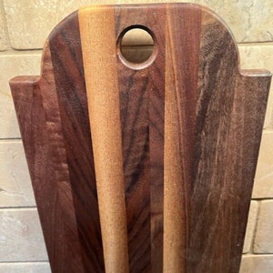 Charcuterie or kitchen Cutting Board made from Black Walnut. Can be Personalized
