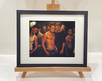 Fight Club Brad Pitt Framed 8X10 Inch Photo Print