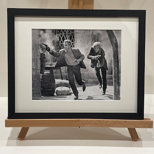 Butch Cassidy and The Sundance Kid Framed 8X10inch B&W Photo Print