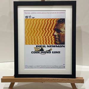 Cool Hand Luke Framed Film Poster Print 8X11.5 inch Featuring Paul Newman Film