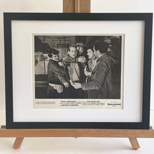 The Hustler Paul Newman Original 1961 Framed 8X10 Inch Lobby Card