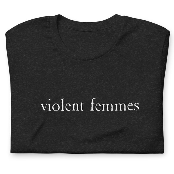 Violent Femmes, retro 80's  t-shirt