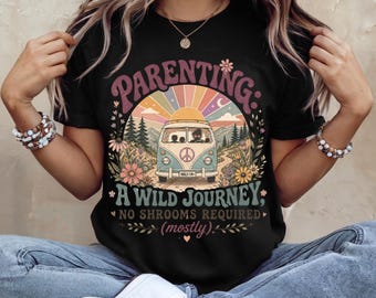 Parenting A Wild Journey tee | Rogue Moms Club