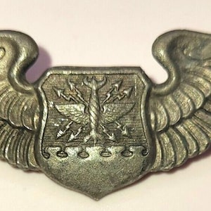 Vintage Militaria US Airforce Air Force Navigator Wings Badge
