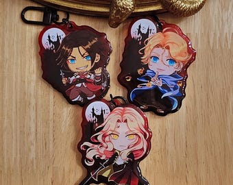 Castlevania Acrylic Charm Keychain