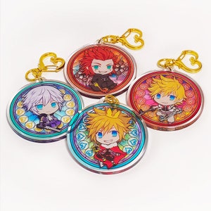 Kingdom Hearts Acrylic Charm Keychain