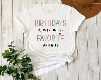 Midwife Life T-Shirt: Birth Worker Gift, Soft Cotton Unisex Tee