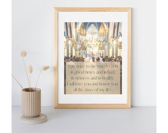 Custom_Christian Wedding Vow_Digital Print