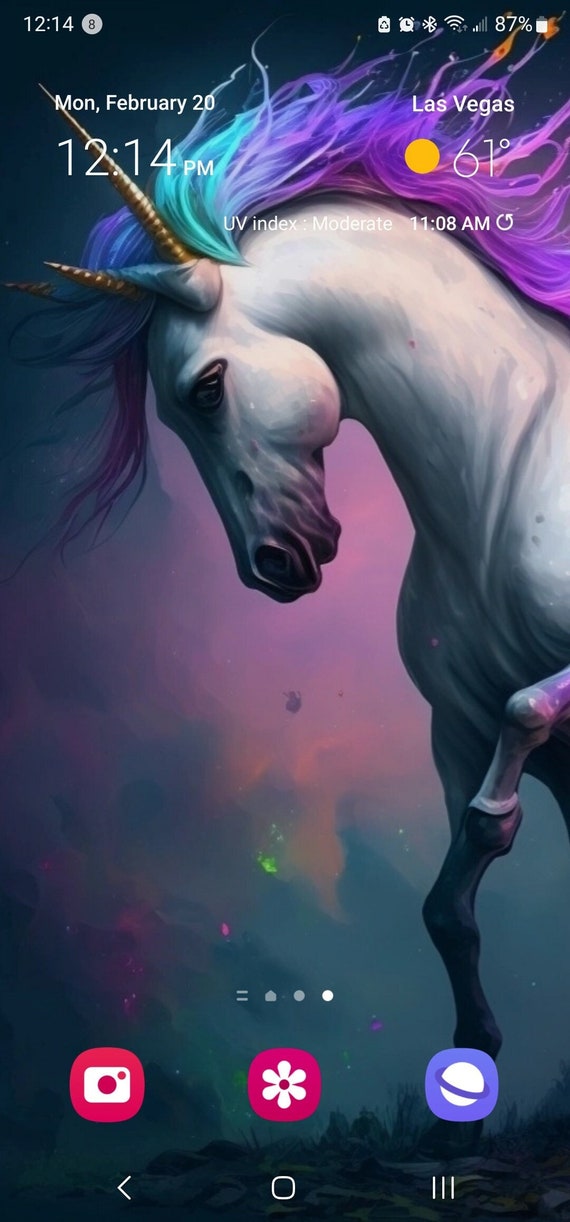 Fantasy Unicorn Phone Wallpaper  Mobile Abyss