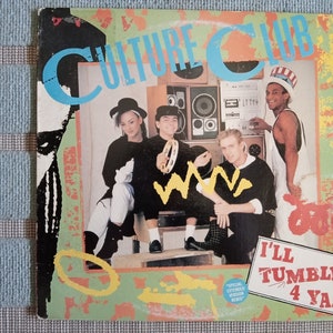 Culture Club - I&#39;ll Tumble 4 Ya - Special Extended Version Remix, Original 1983 Vinyl Record, Hardly Played