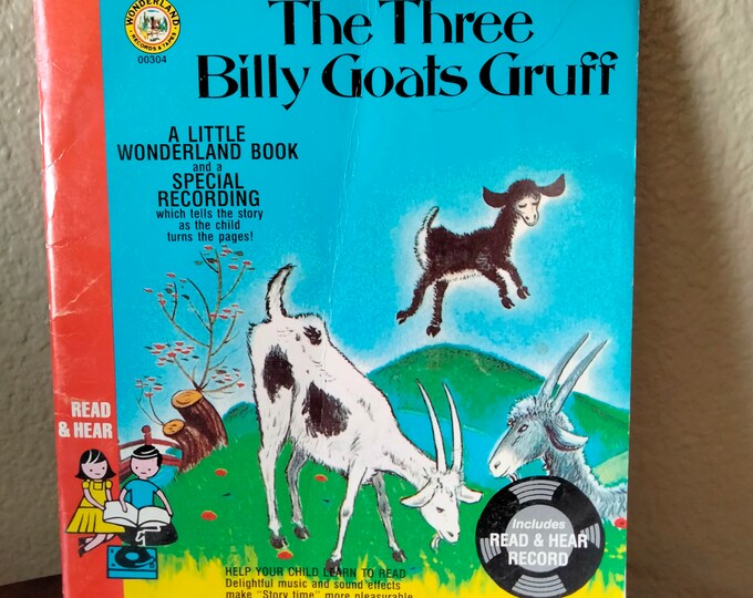 The Three Billy Goats Gruff 1957 Read & Hear Record 45 RPM - Etsy