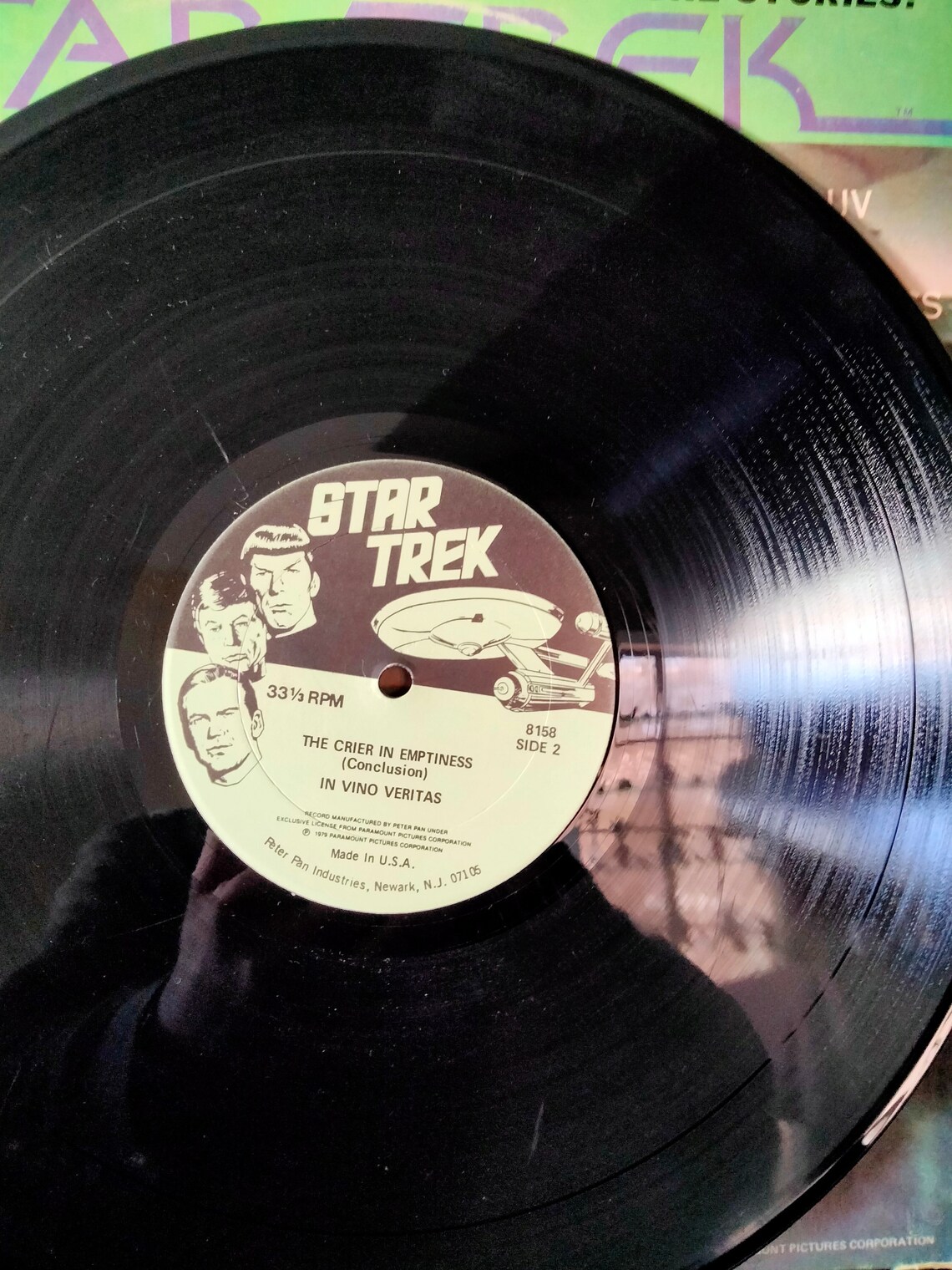 Star Trek Original Stories for Children 1979 Original Vinyl Record