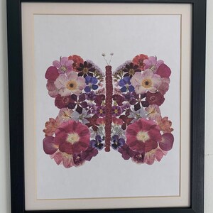 Pressed Flower Butterfly (Digitale Download) Nursey Decor voor babykamer of speelkamer, Woodland kwekerij decor