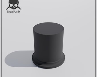 Circle Base Elevated Display Stands Plinths For Miniatures & Scale Models