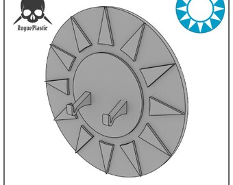 Scale Model Aircraft  Wall Mount Display With Plane Insignia  Roundel Background - Republic Of China Air Force